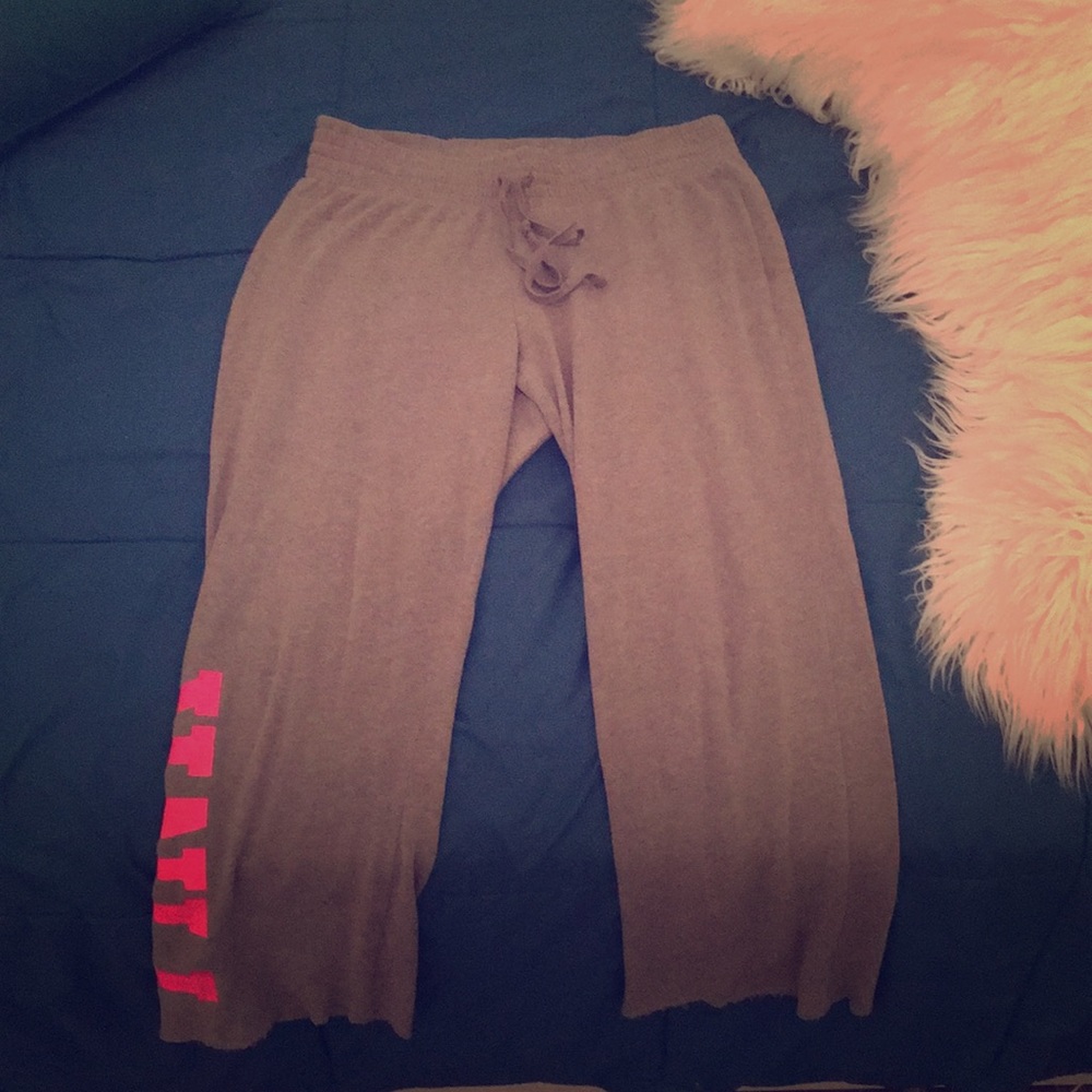 PINK sweatpants and shirt outfit/pajamas